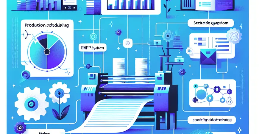 印刷企业生产调度难？ERP 系统科学安排提升产能
